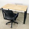 CB68059 - Combo bàn làm việc Rectangconcept và ghế văn phòng chân xoay