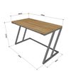 Bàn làm việc UBAN chân chữ Z 120x60x75(cm)