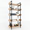 KS68071 - Kệ trang trí VERNON 5 tầng gỗ kết hợp khung sắt