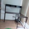 Bàn vi tính góc chữ L kết hợp kệ (120x130x133cm)