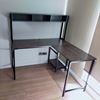 Bàn vi tính góc chữ L kết hợp kệ (120x130x133cm)