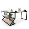 Bàn học góc chữ L kết hợp kệ ( 160x120x75cm) FD68024
