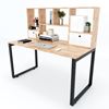 FD68019 - Bàn Framdesk kết hợp kệ 70x140x135cm