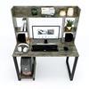 COD68033 - Bàn vi tính ComDesk liền kệ CPU và kệ trên bàn ( 60x120x145cm)