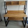 Bàn làm việc FrameDesk kết hợp kệ màu gỗ ( 60x120x1450cm)