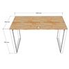 Bàn làm việc 120x60 Rectang Concept lắp ráp HBRT002