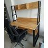 Bàn làm việc FrameDesk kết hợp kệ màu gỗ ( 60x120x1450cm)