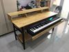 SD68005- Bàn phòng thu StudioDesk có khay đàn và kệ chân (120x65x90cm)
