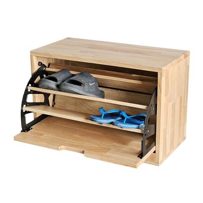 Tủ giày thông minh 1 tầng gỗ cao su  KG68018