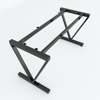 HCVC003 - Chân bàn sắt hệ VConcept 140x60 lắp ráp