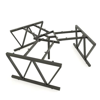 HCVC023 - Chân bàn cụm 3 hệ VConcept 236x205cm lắp ráp