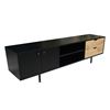 KTV68042 - Kệ tivi phòng khách hiện đại bằng gỗ chân sắt 180x40x50cm