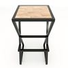 GCFX003 -  Ghế XBar khung sắt gỗ không lưng ( 40x40x75cm)