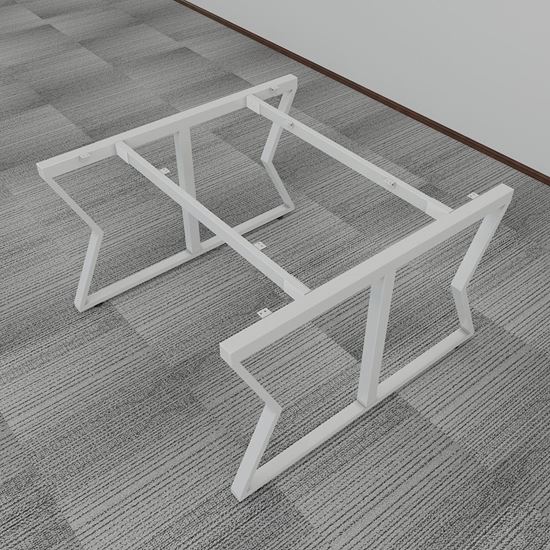 HCMC013 - Chân bàn cụm 2 hệ MConcept 120x120 lắp ráp