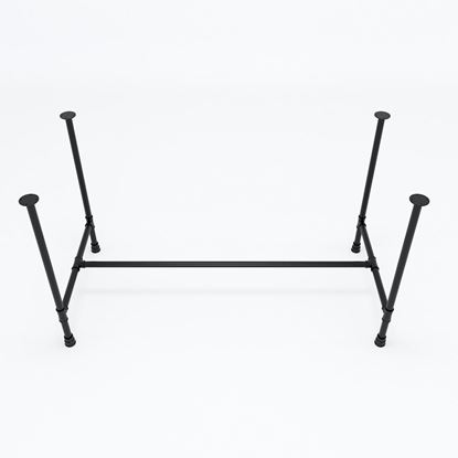 HCPP005 - Chân sắt ống nước 140x70 hệ PIPE Concept lắp ráp