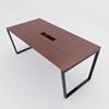HBTC010 - Bàn họp 180x90 Trapeze Concept lắp ráp