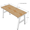 Bàn làm việc 140x60 AConcept chân sắt lắp ráp