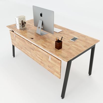 Bàn làm việc 160x80 Aton Concept chân sắt lắp ráp HBAT007