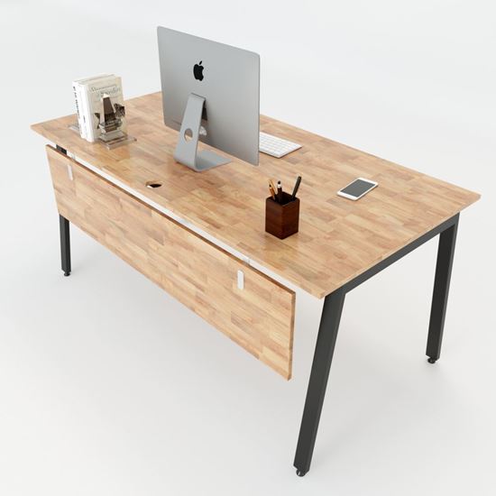 Bàn làm việc 160x80 Aton Concept chân sắt lắp ráp HBAT007