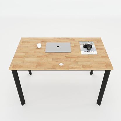 Bàn làm việc 120x70cm hệ Oval Concept lắp ráp HBOV004