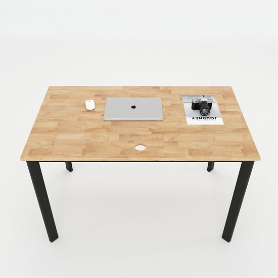 Bàn làm việc 120x70cm hệ Oval Concept lắp ráp HBOV004