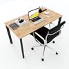 HBOV005 - Bàn làm việc 140x70 hệ Oval Concept lắp ráp