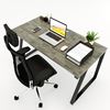 HBTH005 - Bàn làm việc 140x70 Trapeze II Concept lắp ráp