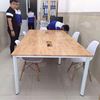 Bàn họp 240x120 hệ Oval Concept lắp ráp