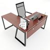 HBTH016 - Bàn chữ L 140x140 Trapeze II Concept chân sắt lắp ráp
