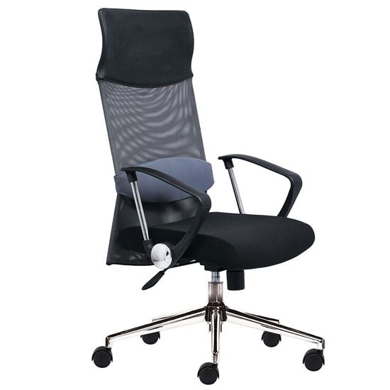 HOM1014-01 - Ghế xoay văn phòng lưng lưới có tựa đầu