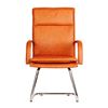 Ghế chân quỳ phòng họp bọc da PU màu cam - HOCQ68008