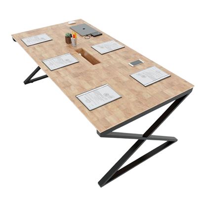 HBXC012 - Bàn họp 100x200 XConcept