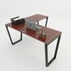 HBTC016 - Bàn chữ L 140x140 Trapeze Concept lắp ráp