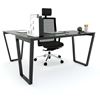 HBTC016 - Bàn chữ L 140x140 Trapeze Concept lắp ráp