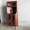 Tủ Rượu góc tường gỗ cao su 60x60x180cm - KGT68035