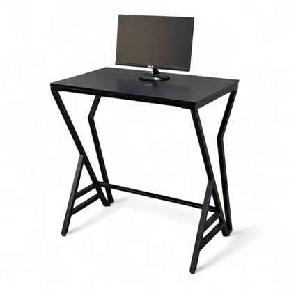 Bàn đứng làm việc SIBA 100x60x105cm gỗ cao su chân sắt - STD68044