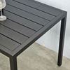 Bàn ngoài trời 180x80cm chân sắt gỗ cao su - BNT003