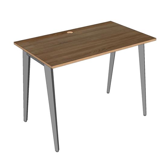 Bàn làm việc 100x60cm gỗ plywood hệ Tứ Giác Côn HBDI001