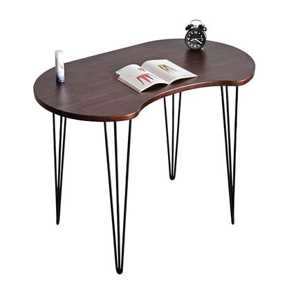 Bàn hạt đậu 100x60cm gỗ tràm chân Hairpin SPD68234