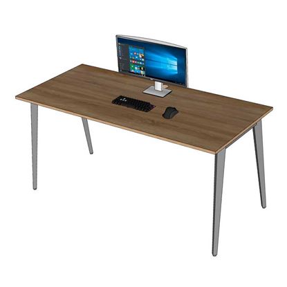 Bàn làm việc 160x70cm gỗ plywood hệ Tứ Giác Côn HBDI009