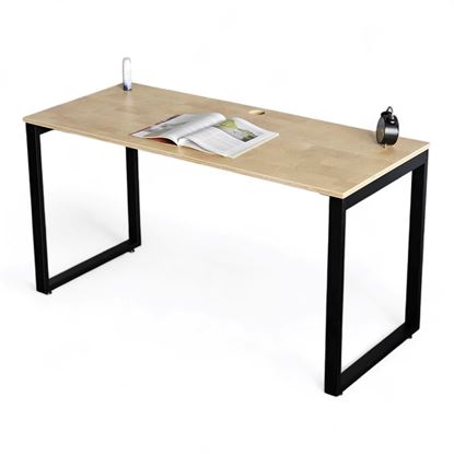 Bàn làm việc 140x60cm gỗ plywood vân Cut Trunk hệ Rectang HBRT104