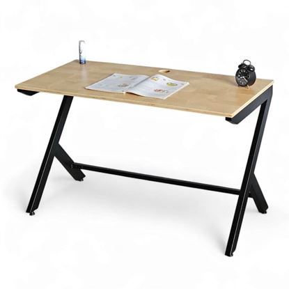 Bàn Gaming 120x60cm gỗ plywood vân Cut Trunk GD68096