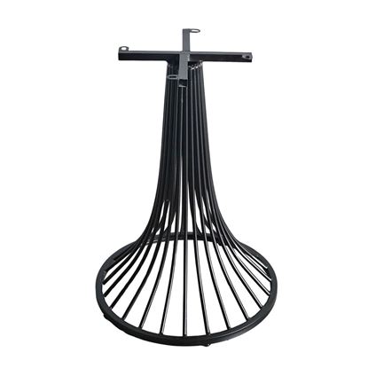 Chân bàn cafe loa kèn sắt sơn tĩnh điện CHBCF048