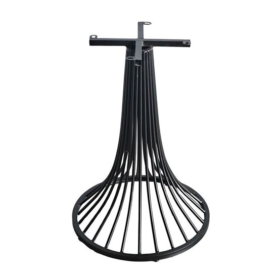 Chân bàn cafe loa kèn sắt sơn tĩnh điện CHBCF048