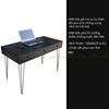 BD68042 - Bàn làm việc Bookdesk 3 ngăn kéo màu đen - 120x60x75 (cm)