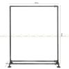 GQA68021 - Giá quần áo ống nước 006 - 120x37x150 (cm)