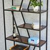 Kệ sách trang trí TRAP-SHELF gỗ cao su  KTB68044