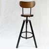 Ghế  bar mặt gỗ chân sắt