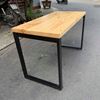 Bàn làm việc đơn giản gỗ thông chân lắp ráp