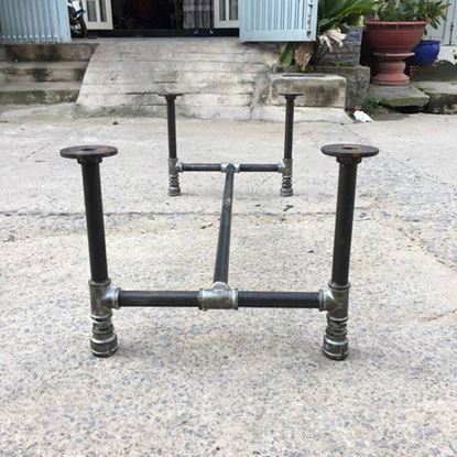 CBON68004 - Chân bàn ống nước sắt phi 27 - 120x60x35 (cm)